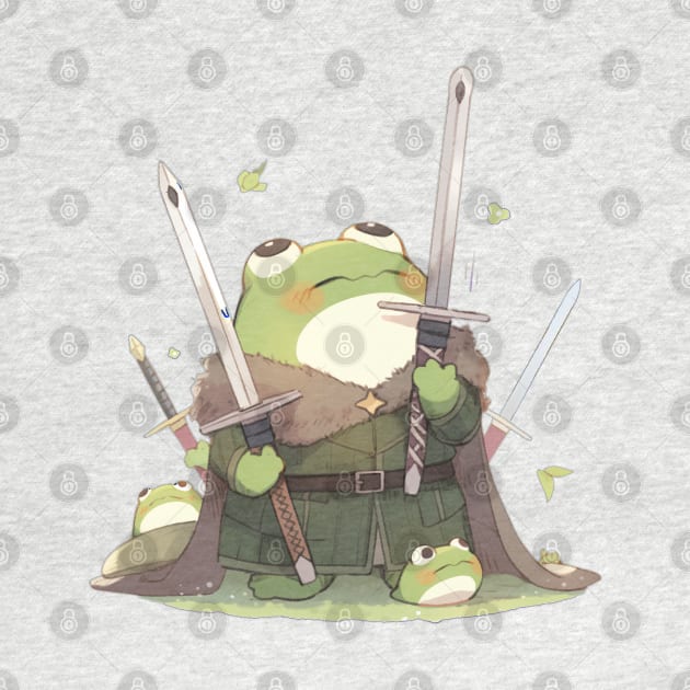 Warrior Frog by SBarstow Design
